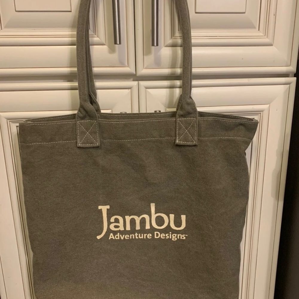 JAMBU Designers Green Large Handbag - Picture 4 of 4